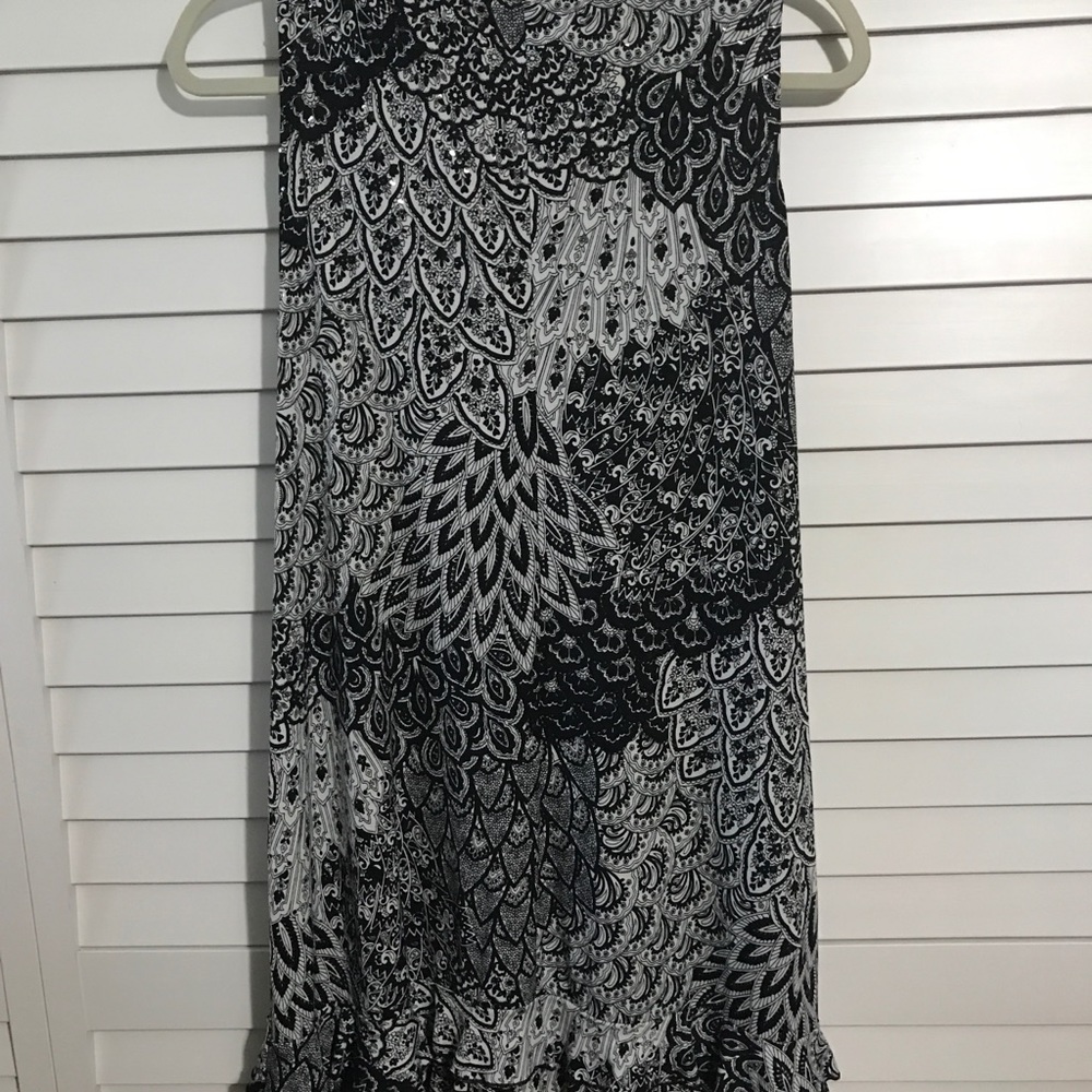 MSK Ruffle Party Dress - Picture 2 of 4
